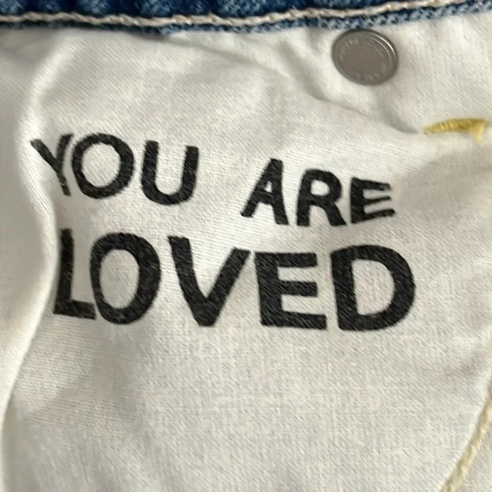 AMO Stix Skinny Distressed Jeans in Soulmate Destroy - Size 28 - Picture 7 of 10